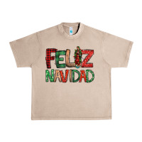French Oak Feliz Navidad our lady of Guadalupe Christmas Urban Heavy Tee - Jasminsmagicworld
