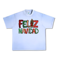 Feliz Navidad Our Lady Of Guadalupe Christmas Urban Heavy Tee | Teevron