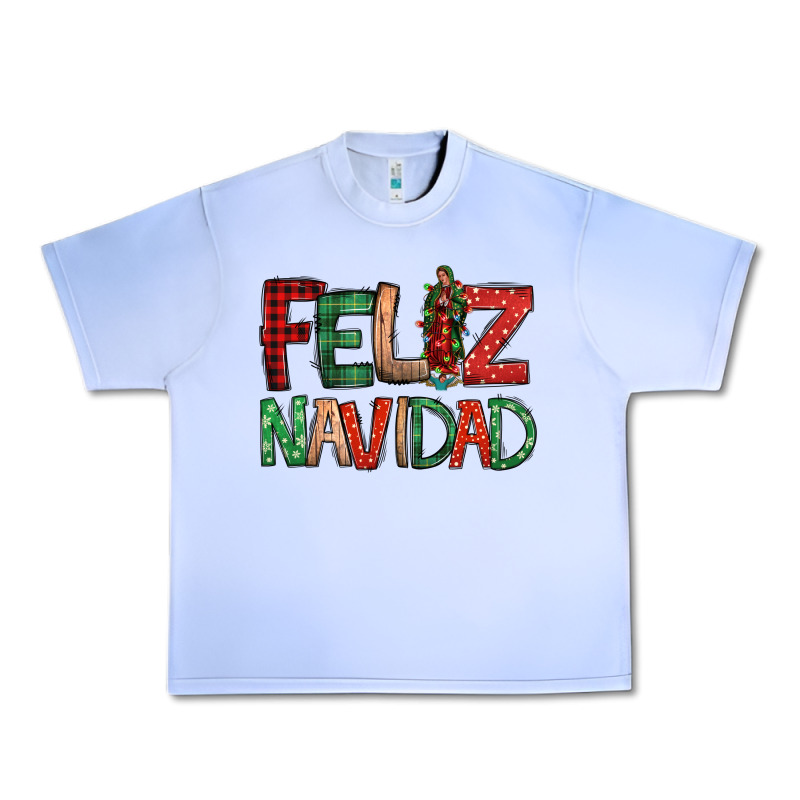 Feliz Navidad Our Lady Of Guadalupe Christmas Urban Heavy Tee by Jasminsmagicworld | Teevron
