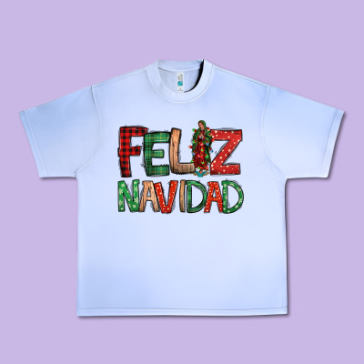 Feliz Navidad Our Lady Of Guadalupe Christmas Urban Heavy Tee Designed By Jasminsmagicworld