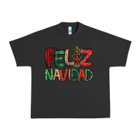 Pigment Black Feliz Navidad our lady of Guadalupe Christmas Urban Heavy Tee - Jasminsmagicworld