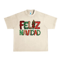 Sandshell Feliz Navidad our lady of Guadalupe Christmas Urban Heavy Tee - Jasminsmagicworld