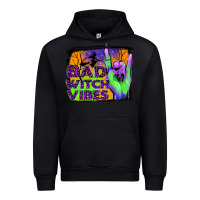 Foreset Green bad witch vibes Urban Hoodie - JahusDesignShop
