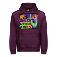 Mauve Wine bad witch vibes Urban Hoodie - JahusDesignShop