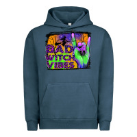 Pigment Midnight Navy bad witch vibes Urban Hoodie - JahusDesignShop