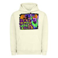 Pigment Pistachio bad witch vibes Urban Hoodie - JahusDesignShop