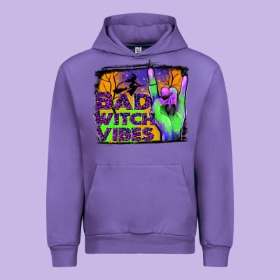 Bad Witch Vibes Urban Hoodie Designed By Jahusdesignshop