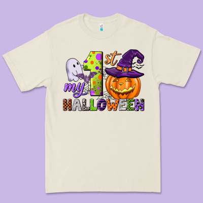 My First Halloween Premium Tee Designed By Cowgirlartshop