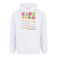 White mama its okay Heavyweight Hoodie - JahusDesignShop