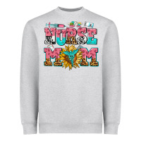 Heather Grey nurse mom Heavyweight Sweatshirt - AdoDesignShop