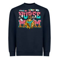 Navy nurse mom Heavyweight Sweatshirt - AdoDesignShop