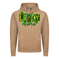 Vintage Coffee one lucky mama st patricks Vintage Hoodie - FaDigitalArtStudio