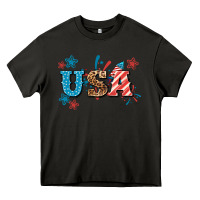 Asphalt USA 4th of july Heavy Core Tee - HowdyJamesFarm