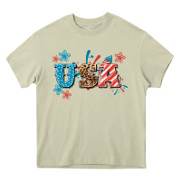 Mossy USA 4th of july Heavy Core Tee - HowdyJamesFarm