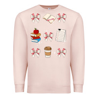 Pale Pink teacher Premium Sweatshirt - JahusDesignShop