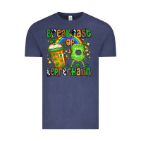 Vintage Denim St. Patrick's Breakfast of leprechaun Vintage Tee - OliviaCreatesArt