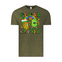 Vintage Olive St. Patrick's Breakfast of leprechaun Vintage Tee - OliviaCreatesArt