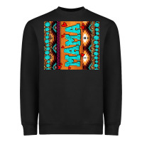 Black aztec leopard glitter Heavyweight Sweatshirt - AdoDesignShop