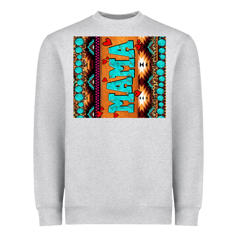 Aztec Leopard Glitter Heavyweight Sweatshirt by AdoDesignShop | Teevron