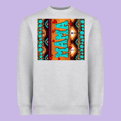 Aztec Leopard Glitter Heavyweight Sweatshirt Designed By Adodesignshop