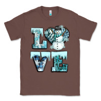 Chestnut love winter Classic Tee - CowGirlArtShop