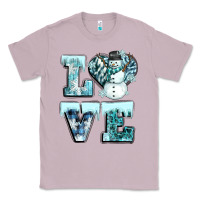 Lilac love winter Classic Tee - CowGirlArtShop