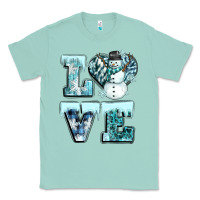 Seafoam love winter Classic Tee - CowGirlArtShop