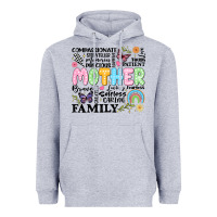Heather Grey retro mother Heavyweight Hoodie - JahusDesignShop