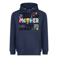 Navy retro mother Heavyweight Hoodie - JahusDesignShop