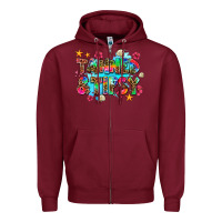 Burgundy tanned and tipsy Zipper Hoodie - AdoDesignShop