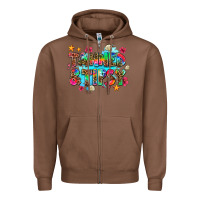 Chestnut tanned and tipsy Zipper Hoodie - AdoDesignShop