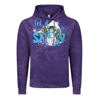 Cloud Purple let it snow christmas Vintage Hoodie - FaDigitalArtStudio