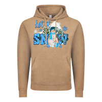 Vintage Coffee let it snow christmas Vintage Hoodie - FaDigitalArtStudio