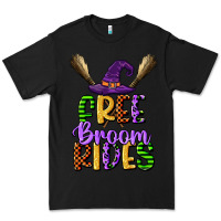 Black free broom rides Premium Tee - CowGirlArtShop