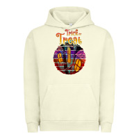 Pigment Pistachio trick treat black Urban Hoodie - JahusDesignShop
