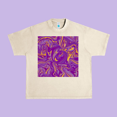 Abstract Mardi Gras Seamless Pattern Urban Heavy Tee Designed By Fadigitalartstudio