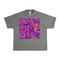 Tornado Abstract Mardi Gras Seamless Pattern Urban Heavy Tee - FaDigitalArtStudio