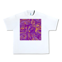 White Abstract Mardi Gras Seamless Pattern Urban Heavy Tee - FaDigitalArtStudio