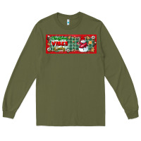 Army Green christmas vibes only Long Sleeve Tee - BundleAndBundleShop