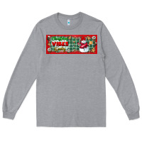 Heather Grey christmas vibes only Long Sleeve Tee - BundleAndBundleShop