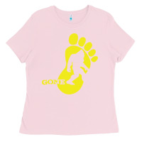 Bubblegum Pink bigfoot Ladies Tee - artisFamous