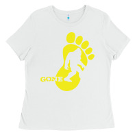 White bigfoot Ladies Tee - artisFamous