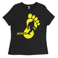 Black bigfoot Ladies Tee - artisFamous