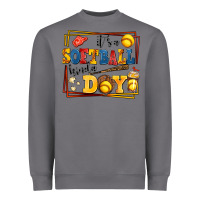Storm its a softball kinda day Heavyweight Sweatshirt - AdoDesignShop