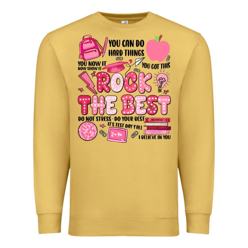 Rock The Best Premium Sweatshirt by JahusDesignShop | Teevron