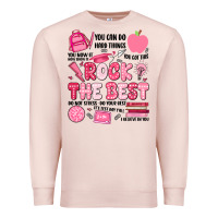 Pale Pink rock the best Premium Sweatshirt - JahusDesignShop