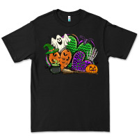 Black halloween heart Premium Tee - CowGirlArtShop
