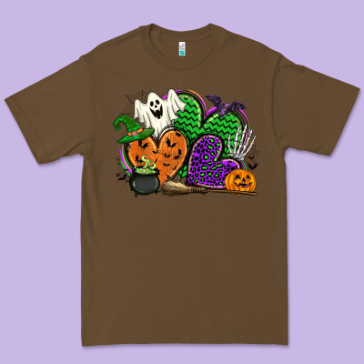 Halloween Heart Premium Tee Designed By Cowgirlartshop