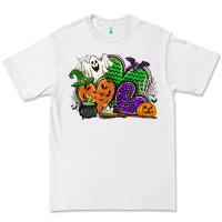 White halloween heart Premium Tee - CowGirlArtShop