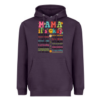 Plum mama its okay Heavyweight Hoodie - JahusDesignShop